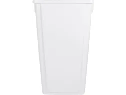 afvalverzamelaar,80l,HxBxD 762x320x460mm,romp PP wit,gesloten
