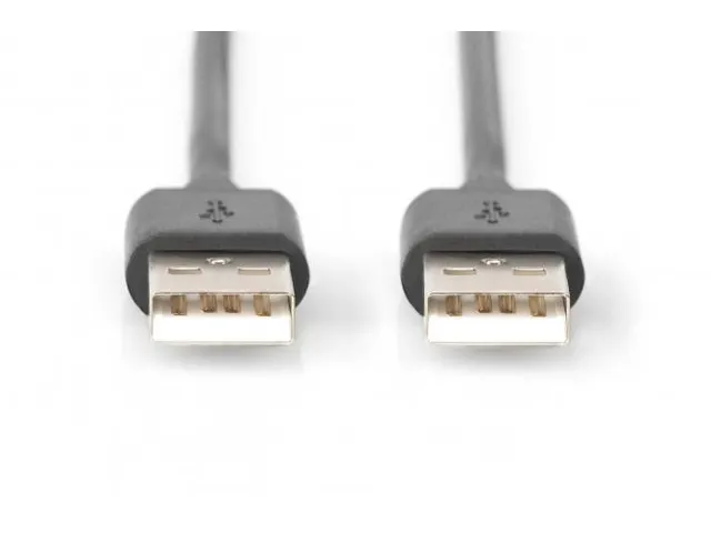 USB 2.0-aansluitkabel type A mannelijk/mannelijk 1m USB 2.0-compatibel