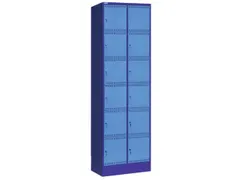 Elektro-Vakkenkast Hxbxd 1995x610x582mm 12 Vakken Sokkel