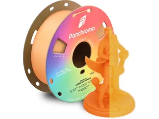 Polymaker 3D filament Panchroma PLA Luminous 1,75mm Oranje 1kg - 1