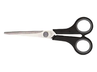 Schaar Quantore 170mm soft grip zwart - 1
