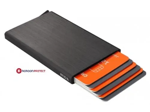 Kokoon Protect Kaarthouder RFID Uitschuifbaar 6 kaarten Assorti Kleure