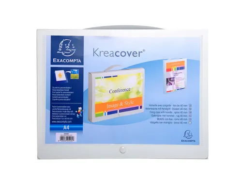 Exacompta Elastobox met Handvat Kreacover
