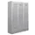 lockerkast v. kinderen,HxBxD 1600x930x500mm,3vak,RAL7035,front RAL5012