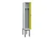 locker voor scheiding van kleding,HxBxD 2120x300x500mm,1vak