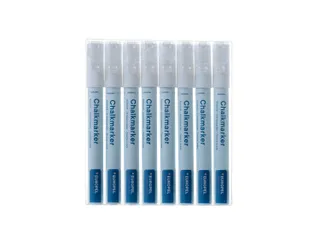 Krijtstift Europel 1-3mm wit etui 8 stuks - 2