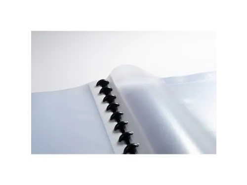 Showalbum PP ring 30 tas A4 blauw metal