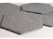 Akoestische PET-vilt Hexagon tegels donkergrijs 30x26cm 22 stuks