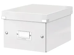Opbergbox Click & Store 220x160x282mm Wit 84% gerecycled karton