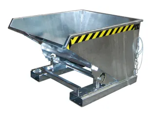 Kiepbak Hxbxd 835x1070x1260mm 0.60m³ Afrolmechaniek Vuurverzinkt - 1