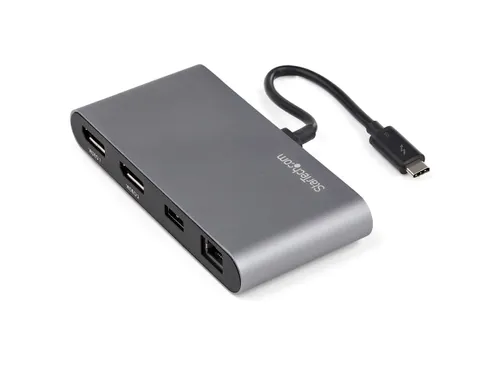 Thunderbolt 3 Dock Mini Dual Monitor TB3 Docking Station