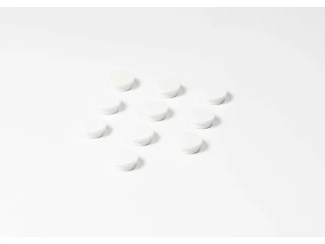 Smit Visual Memomagneten ø 20mm wit 10 stuks