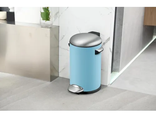 Pedaalemmer Belle Deluxe 12 Liter Licht Blauw