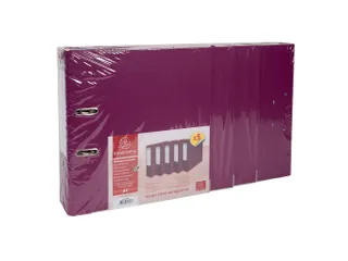 Pak 5 ordners PP/PP A4 80mm fuchsia PP A4 80mm FUCHSIA - 2
