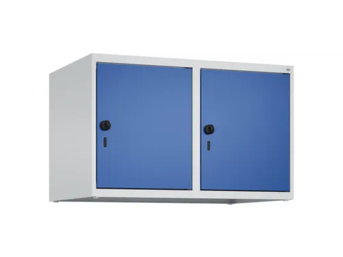 opzetkast,v. locker,2vak.,vak B 400mm,HxBxD 500x800x500mm,vleugeldeur