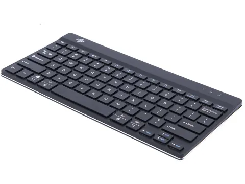 R-Go Tools Compact Break Draadloos Toetsenbord Qwerty US Zwart