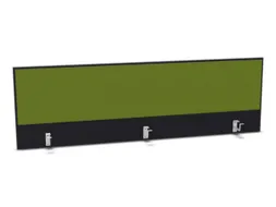 opzetpaneel,v. bureau,aanbouw achter,B 1800mm,CC-zwart,BN7048-groen