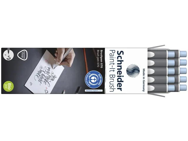 Brushpen Schneider Paint-It 070 licht blauw pastel