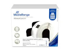 Labels alternatief voor Brother DK-11201 zwart op wit 29x90mm 400 stuk