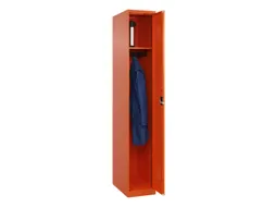 locker,HxBxD 1850x300x500mm,1vak,vak B 300mm,cil.-slot,staand op vloer