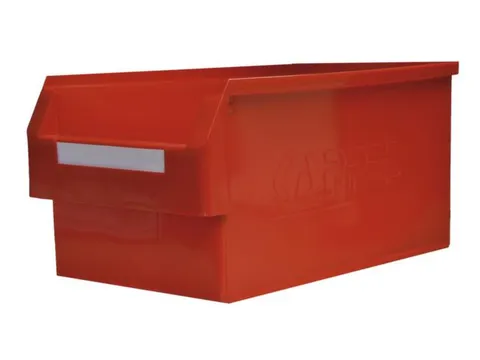 Magazijnbakken Pe Hxbxd 250X300X500/450Mm Rood