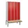 Z-garderobekast,HxBxD 2120x1200x815mm,8vak,vak B 300mm,draaigrendel