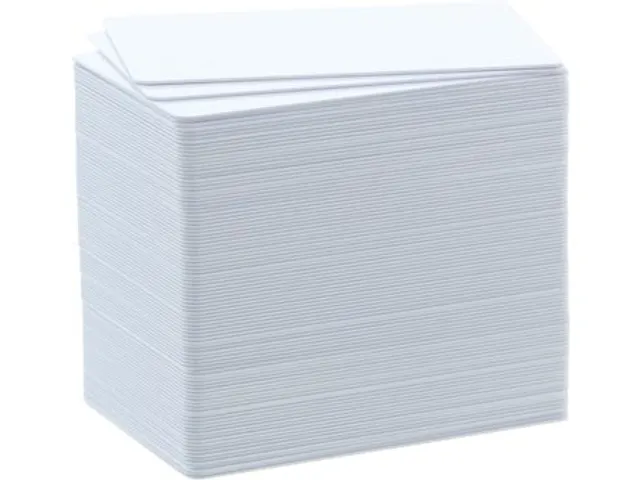 Cartes blanches vierges épaisses 0,76mm pour Badgy100 & Badgy200