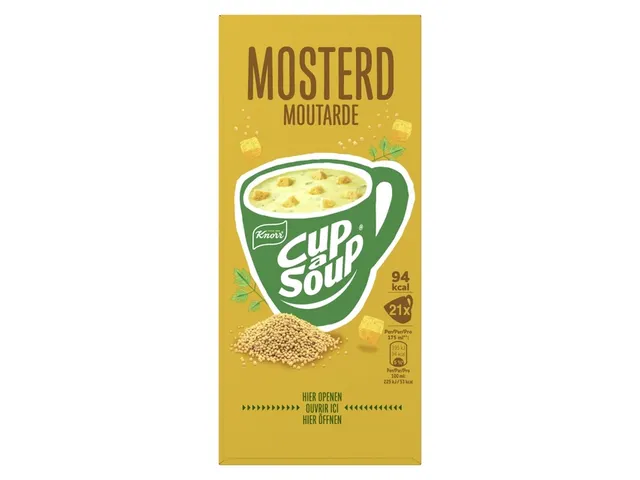 Cup-a-Soup Knorr Soep mosterd 21x175ml