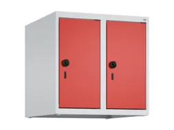 opzetkast,v. locker,2vak.,vak B 250mm,HxBxD 500x500x500mm,vleugeldeur