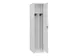 locker voor scheiding van kleding,HxBxD 1850x400x500mm,1vak