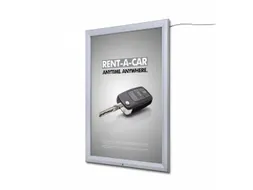 LED Outdoor Poster Case Met Gasveer A0