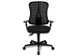 Siège Bureau Pivotant Assise Noir Dossier Maille Noir