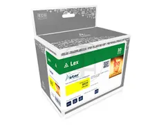 AS13208 Astar Lexmark 80C2XY0 CX toner geel rebuilt 4000pag chip