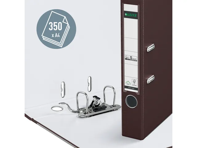 Ordner Leitz 1015 A4 50mm PP bruin