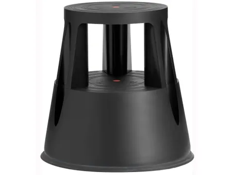 Opstapkruk 150kg Zwart