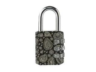 Hangslot Masterlock 3-cijfer combinatie 30mm 4 patronen Assorti - 4