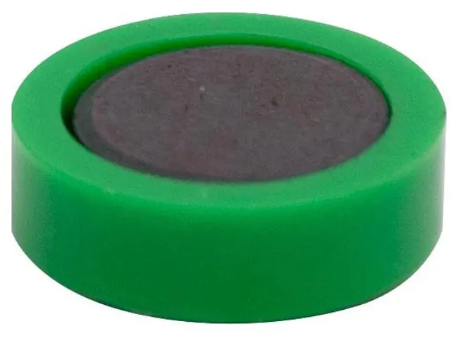 Aimants, 20 Mm, Vert, Paquet De 10 Pièces