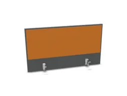 opzetpaneel bureau aanbouw achter MS-donkergrijs BN3005-geel 1000mm