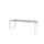 Domino Plus Bureau Hoogte Verstelbaar 2000x800mm Grijs 25mm Wit O-Poot