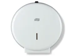 Tork T1 Extra Robuust Jumbo Toiletpapier Dispenser 246040 Wit metaal