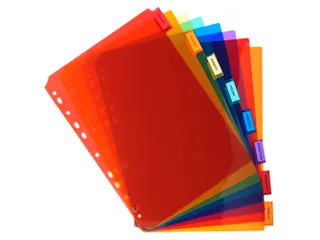 Tabbladen PP A4 8 tabs personalis. - 5
