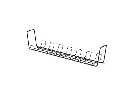Kabelmanagement Tray voor onder bureau, 61,5cm Zwart