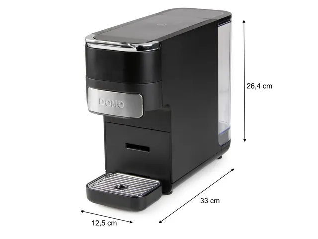 Koffiezetapparaat 4-In-1 1.5L Zwart