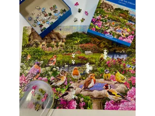Gibsons Puzzel Birdsong by the Stream 1000 stukjes - 4
