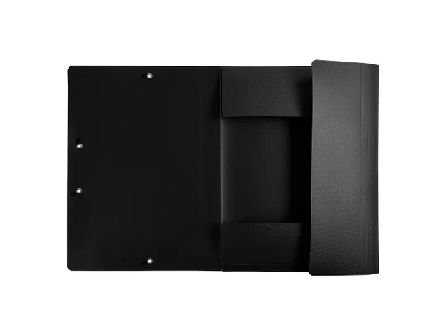 Elastomap A4 3 Kleppen Polypropyleen 5/10de Assorti