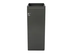 Modulaire Afvalbak met Deur en Zakhouder 55 Liter Grijs