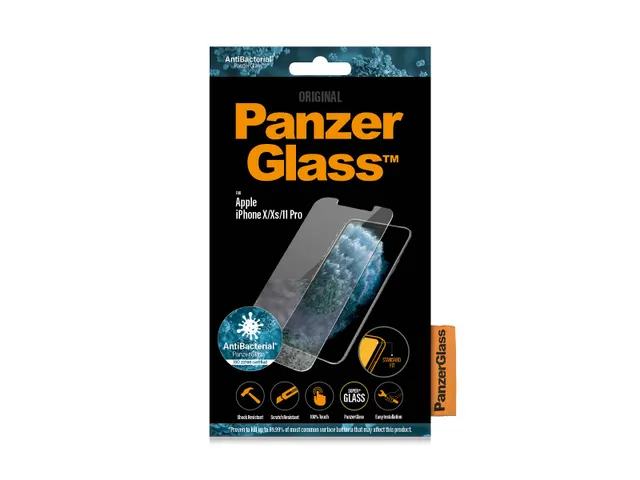 PanzerGlass Screen Protector iPhone 11 Pro | Xs | X | Standard Fit,