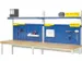 opbouwelement,v. werkbank,HxBxD 1130x3000x3500mm,draagverm. 100kg