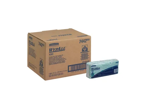 WypAll 7442 sopdoek X50 Hydroknit 1-laags groen 41,6x24,5cm
