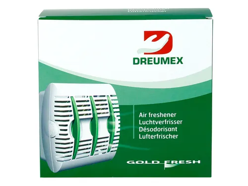 Luchtverfrisserdispenser Dreumex Gold Fresh wit